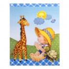 ADESIVO DECOUPAGE 11x14 - C/ GLITER BABY NO CAMPO